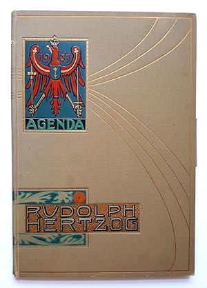 Agenda 1907 - Kaufhaus Rudolph Hertzog Berlin - orig. Ausgabe