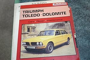 Seller image for Autodata Triumph Toledo Dolomite Car repair Maintenance Manual 1970-80 for sale by SGOIS