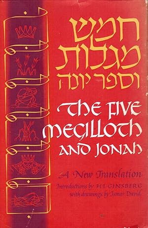 Seller image for Five Megilloth And Jonah: A New Translation for sale by Bookshop Baltimore