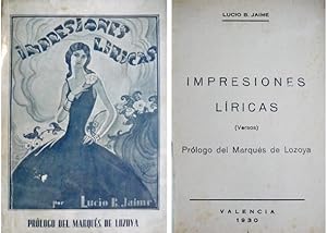 Imagen del vendedor de Impresiones lricas. Prlogo del Marqus de Lozoya. a la venta por Hesperia Libros