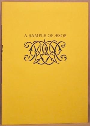 A Sample of Aesop.