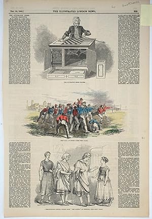 A collection of 49 antique Rugby prints, 1845 - 1931