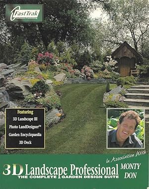 3D Landscape Professional. The Complete Garden Professional Suite. In Association with Monty Don