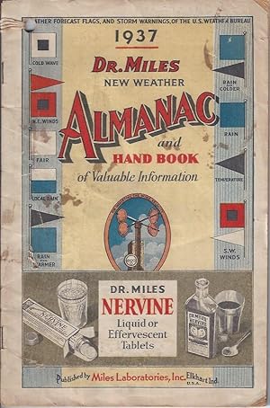 Imagen del vendedor de Dr. Miles New Weather Almanac and Hand Book of Valuable Information a la venta por The Ridge Books