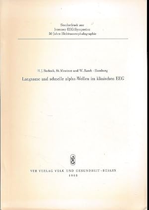 Seller image for Langsame und schnelle alpha-Wellen im klinischen EEG. for sale by Fundus-Online GbR Borkert Schwarz Zerfa