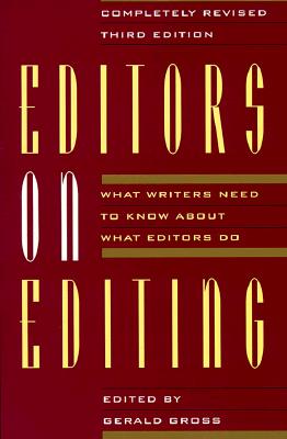 Bild des Verkufers fr Editors on Editing: What Writers Need to Know about What Editors Do (Paperback or Softback) zum Verkauf von BargainBookStores