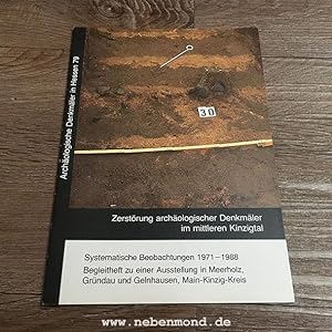 Zerstörung archäologischer Denkmäler im mittleren Kinzigtal.