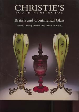 Christies October 1996 British & Continental Glass
