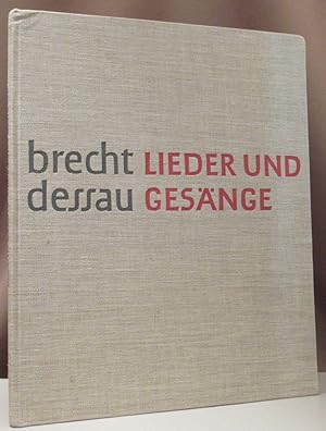 Bild des Verkufers fr Lieder und Gesnge. Verffentlichung der Deutschen Akademie der Knste. zum Verkauf von Dieter Eckert