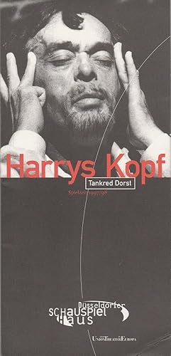 Bild des Verkufers fr Programmheft Urauffhrung Tankred Dorst HARRYS KOPF 17. Oktober 1997 Groes Haus Spielzeit 1997 / 98 zum Verkauf von Programmhefte24 Schauspiel und Musiktheater der letzten 150 Jahre