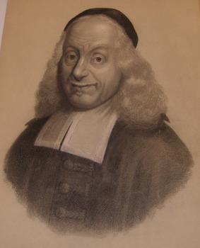 Portrait of Philip Jacob Spener. First edition.