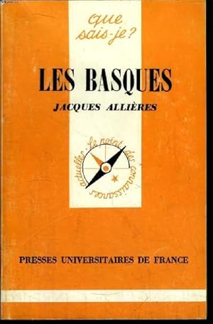 Imagen del vendedor de Que sais-je? N 1668 Les basques a la venta por Le-Livre