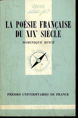 Seller image for Que sais-je? N 1695 La posie franaise du XIXe sicle for sale by Le-Livre
