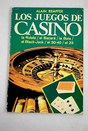 Imagen del vendedor de Los juegos de casino a la venta por Alcan Libros