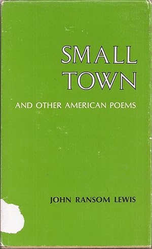 Small Town and Other American Poems (inscribed)