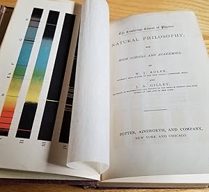 Seller image for Natural Philosophy. For High Schools and Academies.The Cambridge Course of Physics for sale by Ravenroost Books