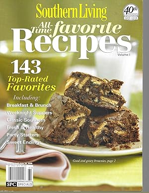 Seller image for Southern Living All-Time Favorite Recipes: 143 Top-Rated Favorites for sale by Charing Cross Road Booksellers