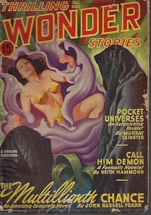 Imagen del vendedor de THRILLING WONDER Stories: Fall 1946 a la venta por Books from the Crypt