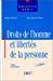 Seller image for Droits De L'homme Et Liberts De La Personne (ancienne dition) for sale by RECYCLIVRE