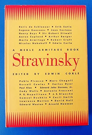 Seller image for Stravinsky for sale by My Father's Books