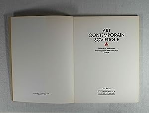 Image du vendeur pour Art Contemporain Sovietique: Slection d'oeuvres. Provenant de la Collection KNIGA. mis en vente par Versandantiquariat Waffel-Schrder
