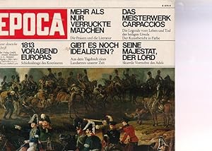 EPOCA. Die neue deutsche Zeitschrift. Jahrgang 1; 1963 ( ab Nr. 3 bis Nr. 12, März bis Dezember 1...