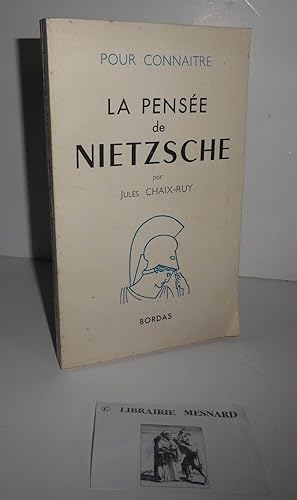 Pour connaître la pensée de Nietzsche, Paris, Bordas, 1964.