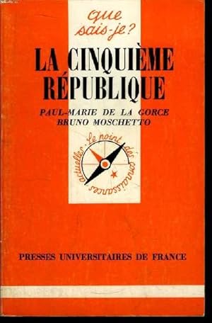 Image du vendeur pour Que sais-je? N 1763 La Cinquime Rpublique mis en vente par Le-Livre