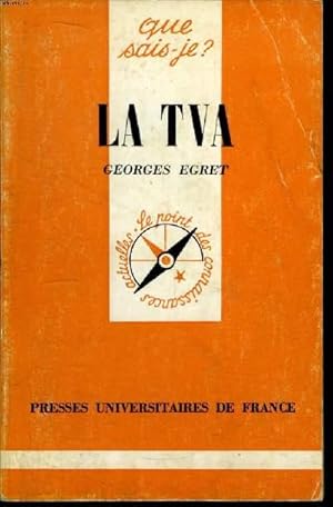 Imagen del vendedor de Que sais-je? N 1748 La TVA a la venta por Le-Livre