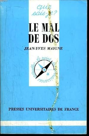 Image du vendeur pour Que sais-je? N 1749 Le mal de dos mis en vente par Le-Livre