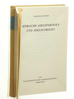 Seller image for Rmische Adelsparteien und Adelsfamilien. 2., unvernd. Aufl., Nachdr. d. 1. Aufl. Stuttgart 1920. for sale by Antiquariat Lehmann-Dronke