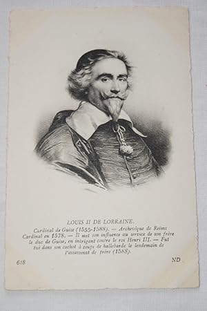 Image du vendeur pour CARDINAL DE GUISE LOUIS II DE LORRAINE CPA R1902 HISTOIRE FRANCE MONOGRAPHIE mis en vente par Librairie RAIMOND
