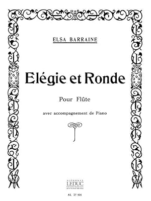 Immagine del venditore per BARRAINE E. - Elegie et Ronde para Flauta y Piano venduto da Mega Music