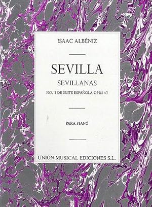 Imagen del vendedor de ALBENIZ I. - Sevilla Op.47 n 3 para Piano a la venta por Mega Music