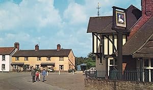 The White Hart Pub Old Costessey Norwich 1970s Postcard