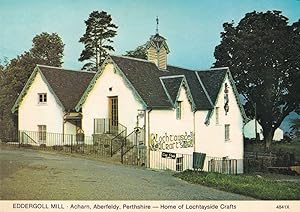 Eddergoll Mill Acharn Perthshire Lochtayside Crafts Postcard