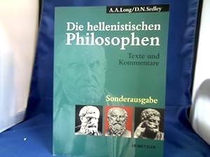 Seller image for Die hellenistischen Philosophen: Texte und Kommentare. Deutsch von Karlheinz Hlser. for sale by Antiquariat Michael Solder