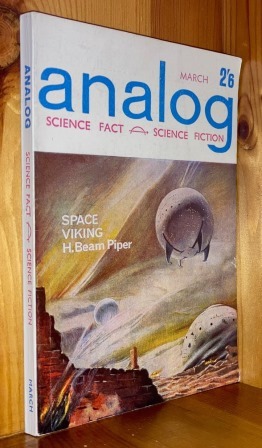 Seller image for Analog Science Fact & Science Fiction: UK #221 - Vol XIX No 3 / March 1963 for sale by bbs