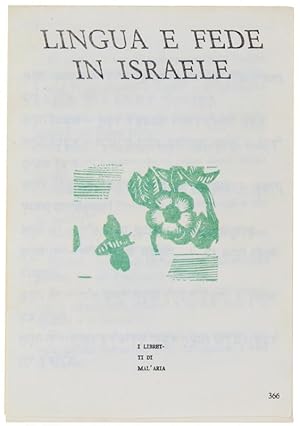 LINGUA E FEDE IN ISRAELE. I Libretti di Mal'Aria 366.: