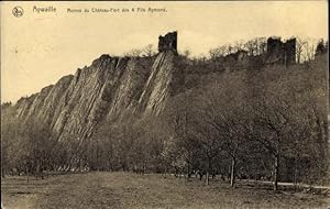 Image du vendeur pour Ansichtskarte / Postkarte Aywaille Wallonien Lttich, Ruines du Chateau Fort des 4 Fils Aymond mis en vente par akpool GmbH