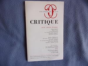 Critique n° 433-434