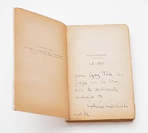 Seller image for Le Jeu. Roman for sale by Librairie-Galerie Emmanuel Hutin