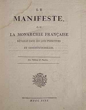 [MONARCHIE FRANÇAISE] Le Manifeste.