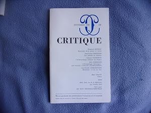 Critique n° 438