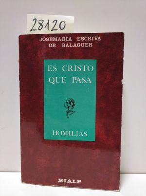 Seller image for ES CRISTO QUE PASA for sale by Librera Circus