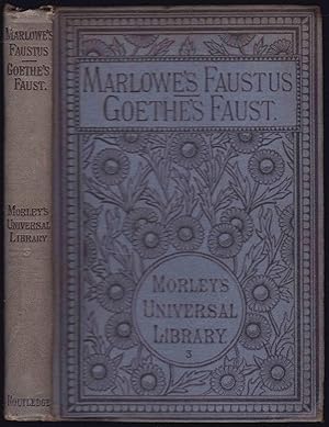 Bild des Verkufers fr Marlowe's Faustus - Goethe's Faust zum Verkauf von Graphem. Kunst- und Buchantiquariat