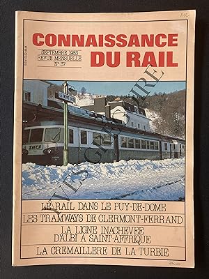 CONNAISSANCE DU RAIL-N°37-SEPTEMBRE 1983