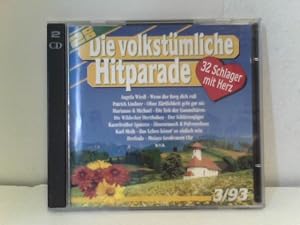 Bild des Verkufers fr Die volkstmliche Hitparade 3 / 93 - 32 Schlager mit Herz zum Verkauf von ABC Versand e.K.