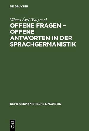 Offene Fragen - offene Antworten in der Sprachgermanistik. (=Germanistische Linguistik ; 128).