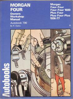 Morgan Four Owners Workshop Manual